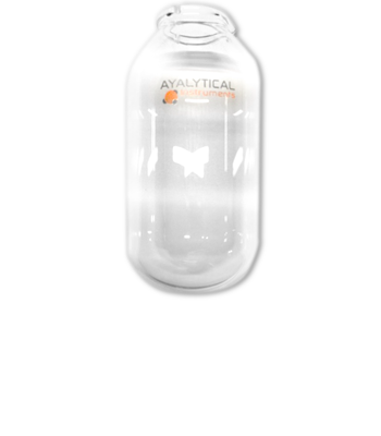 Glass container and cover