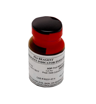 Dyed Silica Gel Canister for FIA Apparatus 40 gm. Bottle